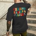Chasing Babies And Jesus Chasing Babies & Jesus Christian Men's T-shirt Back Print Gifts for Him