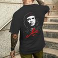 Che Guevara Cuba Rebel Signature Guerrilla Revolution T-Shirt mit Rückendruck Geschenke für Ihn