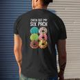 Check Out My Six Pack Donut Gym Mens Back Print T-shirt Gifts for Him