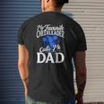 Cheer Dad For Dad Mens Back Print T-shirt Gifts for Him