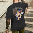 Chica Rumana I Bandera Rumana I Rumanía Camiseta Hombre Estampado Espalda Regalos para él