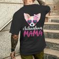 Chihuahua Mama For Women Chihuahua Mom Men's T-shirt Back Print Gifts for Him