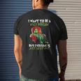 Christmas Grinch I Want To Be A Nice Person But Everyone Is Just So Stupid Mens Back Print T-shirt Gifts for Him