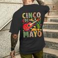 Cinco De Mayo Mexican Fiesta Celebrate 5 De Mayo May 5 Party Men's T-shirt Back Print Gifts for Him