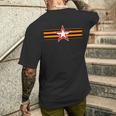 Cinta De San Jorge Rusia Cinta De San Jorge Camiseta Hombre Estampado Espalda Regalos para él