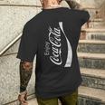 Coca-Cola Logo Canned T-Shirt mit Rückendruck Geschenke für Ihn