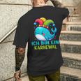 Cologne Carnival Ich Bin Ein Karnewal T-Shirt mit Rückendruck Geschenke für Ihn