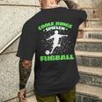 Cool Boys Spielen Fußball Football T-Shirt mit Rückendruck Geschenke für Ihn