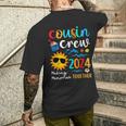 Cousin Crew 2024 Summer Vacation Beach Family Trips Matching Men's T-shirt Back Print Gifts for Him