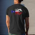 Crawfish Texas Seafood Shellfish Lone Star Southern Food Mens Back Print T-shirt Gifts for Him