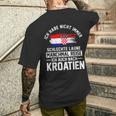 Croatia Hrvatska Cevapcici Croatia T-Shirt mit Rückendruck Geschenke für Ihn