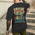Cruise Squad 2024 Summer Vacation Group Family Trip Vintage Men's T-shirt Back Print Gifts for Him