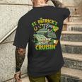 Cruisin And Boozin 2024 St Patrick Day Matching Family Men's T-shirt Back Print Gifts for Him