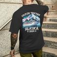 Cruisin Together Alaska 2024 Family Friend Alaska Cruise Men's T-shirt Back Print Gifts for Him