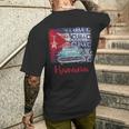 Cuba Havana Cuba Flag Black T-Shirt mit Rückendruck Geschenke für Ihn