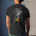 Cute Cane Corso Dad Mens Back Print T-shirt Gifts for Him