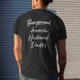 Not Boyfriend Fiancé Marked Out Husband Daddy Mens Back Print T-shirt Gifts for Him