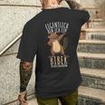 Dabbing Biber Kostüm Jungen Waldtier Black T-Shirt mit Rückendruck Geschenke für Ihn