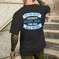 Dachshund Dad Dachshund Papa Teckel T-Shirt mit Rückendruck Geschenke für Ihn