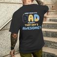 Dad Alright That Guys Awesome Fathers Day Men's T-shirt Back Print Gifts for Him