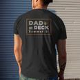 Dad Is On Deck Summer '21 For Dad Mens Back Print T-shirt Gifts for Him