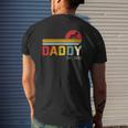 Dad Est 2022 First Time Father New Dad Expecting Daddy 2022 Ver2 Mens Back Print T-shirt Gifts for Him