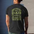 Dad And Grampy Father's Day Grandpa For Men Mens Back Print T-shirt Gifts for Him
