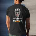 I Am A Dad A Grandpa And A Vietnam Veteran Mens Back Print T-shirt Gifts for Him
