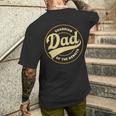 Dad Guardian Lustige Fernbedienung Tvatertag Papa Pops Daddy Da T-Shirt mit Rückendruck Geschenke für Ihn