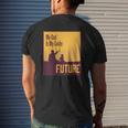 My Dad Is My Guide Future Mens Back Print T-shirt Gifts for Him