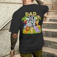 Dad Of The Wild One 1St Birthday Zoo Animal Safari Jungle Men's T-shirt Back Print Gifts for Him