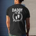 Daddy To Be Again Dad Again Announcement Dad To Be Dad Again Mens Back Print T-shirt Gifts for Him