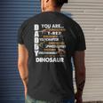 Daddy You Are My Favorite Dinosaur Father's Day Mens Back Print T-shirt Gifts for Him