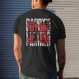 Daddy's Future Lifting Partner Fitness Workout Mens Back Print T-shirt Gifts for Him