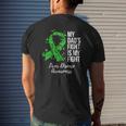 My Dad's Fight Is My Fight Liver Disease Awareness Mens Back Print T-shirt Gifts for Him
