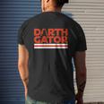 Darth Gator Art Mens Back Print T-shirt Gifts for Him