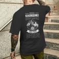 Dartscheibe Men's T-shirt Back Print Gifts for Him