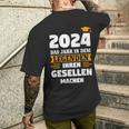 Das Jahr In Dem Leggenden Gesellen Gesellenprüfung T-Shirt mit Rückendruck Geschenke für Ihn