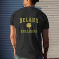 Deland High School Bulldogs Dog Christmas For Dog Owners Dog Mens Back Print T-shirt Gifts for Him