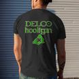 Delco Hooligan Irish Delaware County Shamrock Mens Back Print T-shirt Gifts for Him