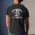 Demigods Fitness Workout Gym Power Mens Back Print T-shirt Gifts for Him