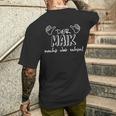 'Der Maik Macht Dat Schon' T-Shirt mit Rückendruck Geschenke für Ihn