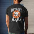 Detroit Bad Boys Mens Back Print T-shirt Gifts for Him