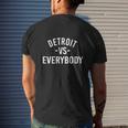 Detroit Vs Everybody Mens Muscle T-Shirt Mens Back Print T-shirt Gifts for Him