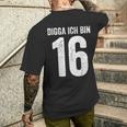 Digga Ich Bin 16 Jahre Alt Birthday 16 16Th Birthday T-Shirt mit Rückendruck Geschenke für Ihn