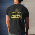 Dog Dad Best Dog Dad In The Galaxy Mens Back Print T-shirt Gifts for Him