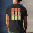 Dog Dad Bod Pet Owner Fitness Gym Mens Back Print T-shirt Gifts for Him