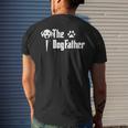 The Dogfather Dalmatian Dog Dad Father Day Mens Back Print T-shirt Gifts for Him