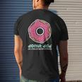 Donut Daddoughnut Dad Tee Dad Mens Back Print T-shirt Gifts for Him
