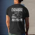 I Don´T Always Fill Out A Logbook Truck Driver Mens Back Print T-shirt Gifts for Him